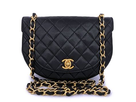 half moon chanel bag